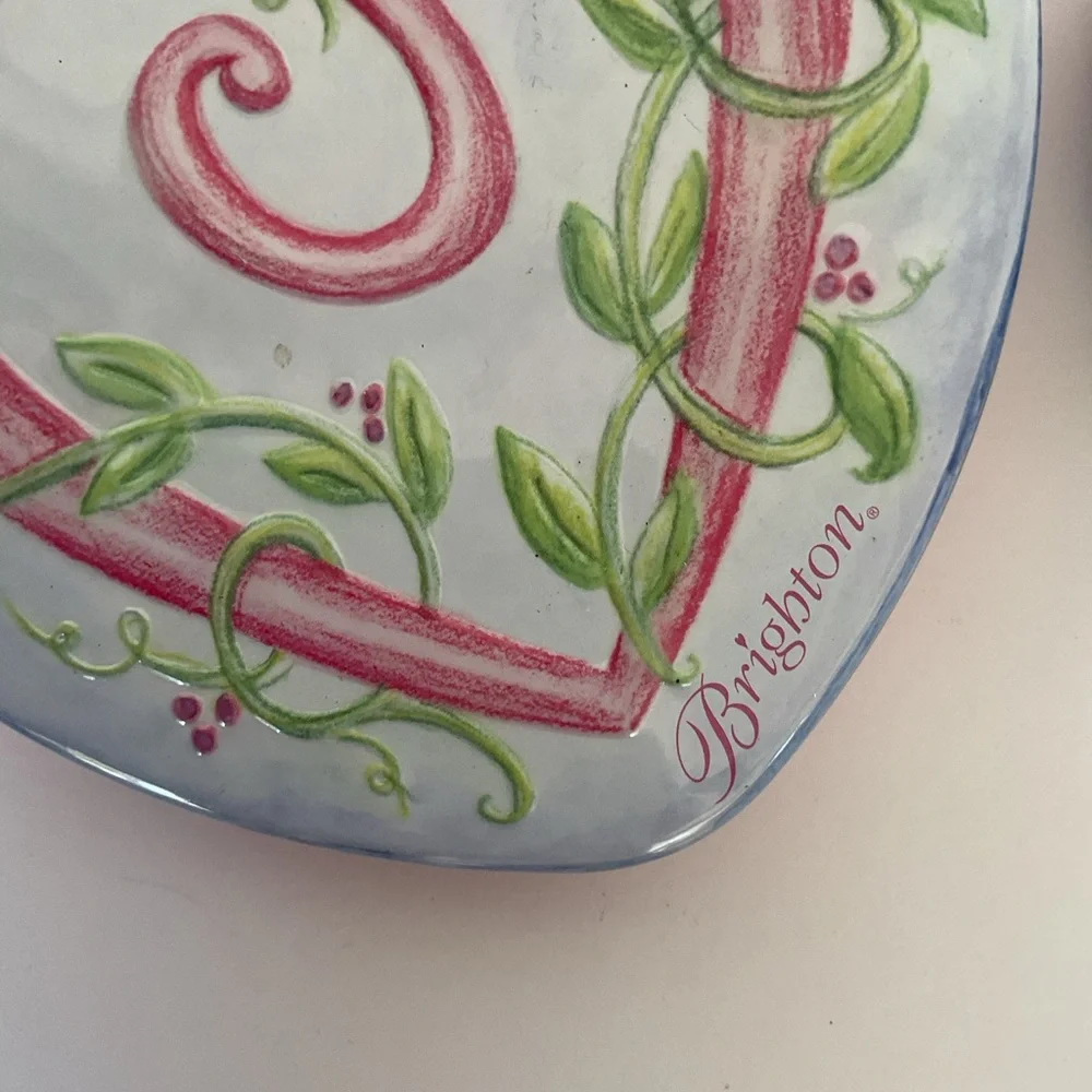 Brighton Heart Shaped Jewelry Tins Set of Two